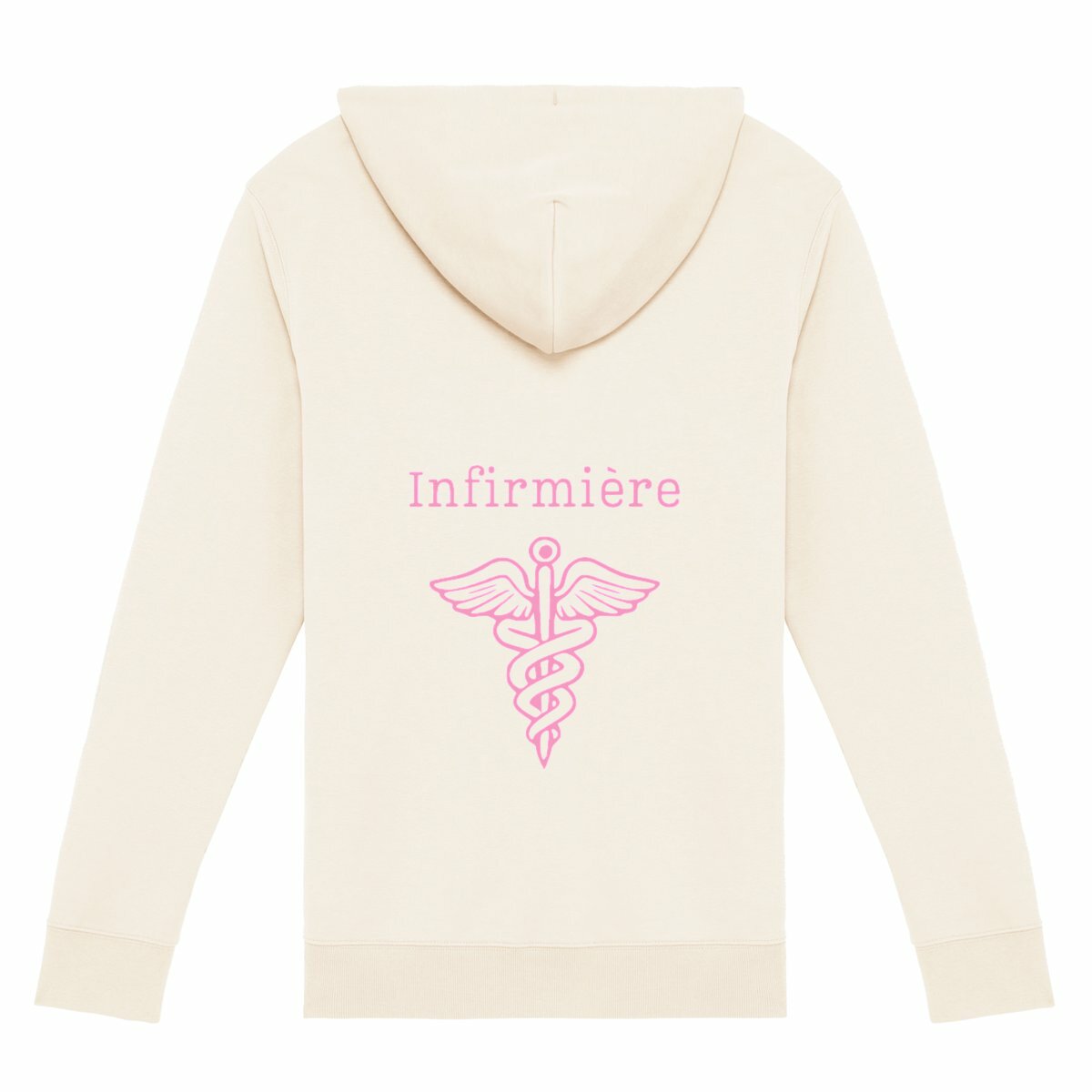 Sweat à capuche zippé - Infirmière  - dos_0