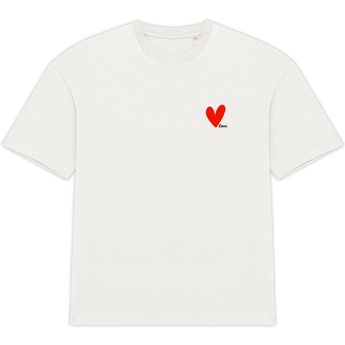 T-shirt Femme Oversized - Love  - face_0