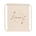 Sac à dos à cordelettes recyclé - La Mariée - face_0