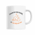 Mug céramique - J'essaie de rester éveillé - face_0