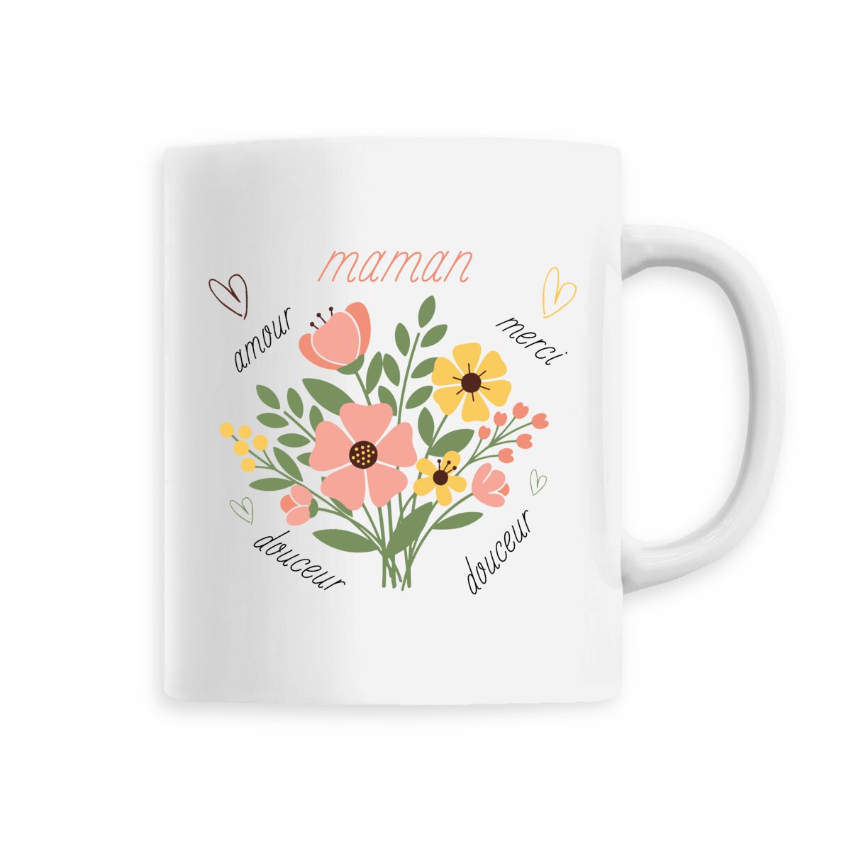 Mug céramique - Merci Maman  - face_0