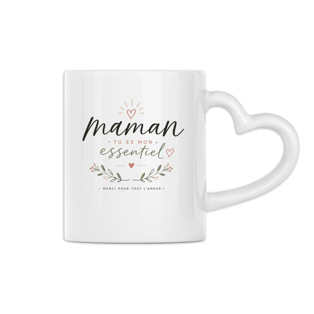 Mug "Maman mon essentiel"  - face_0