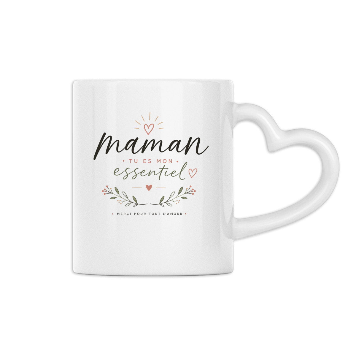 Mug "Maman mon essentiel"  - face_0