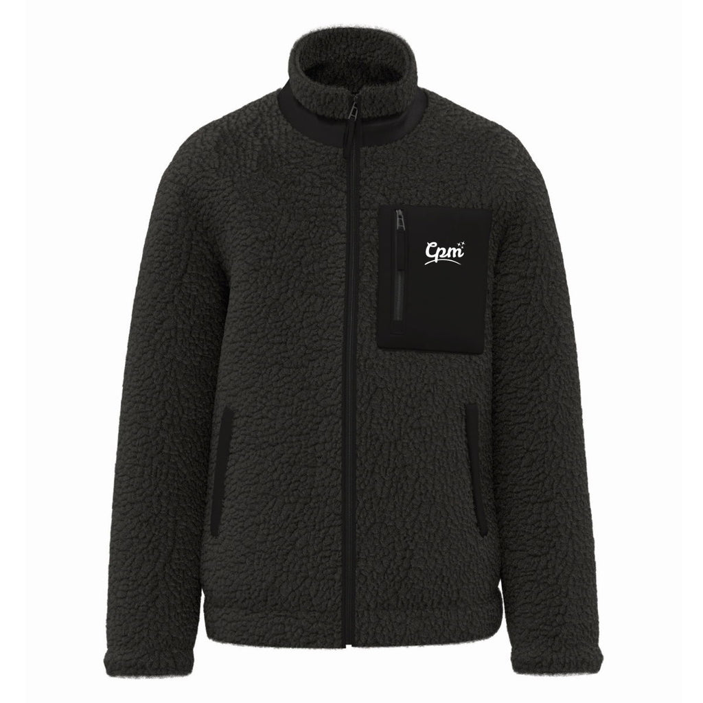 Veste unisexe en sherpa  - face_0