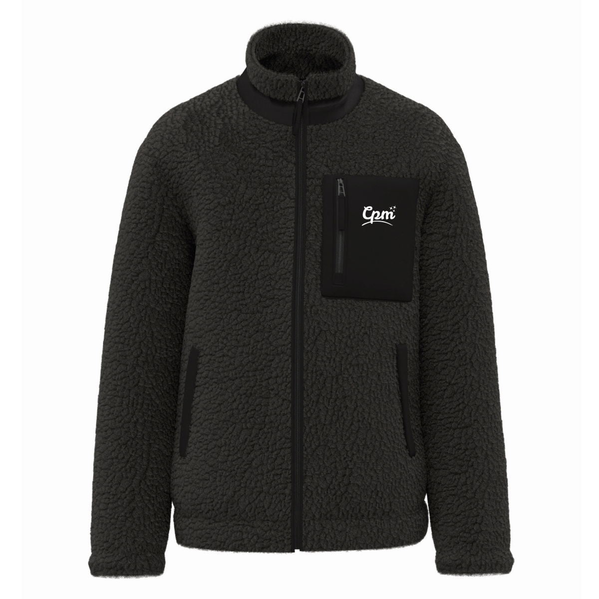 Veste unisexe en sherpa  - face_0