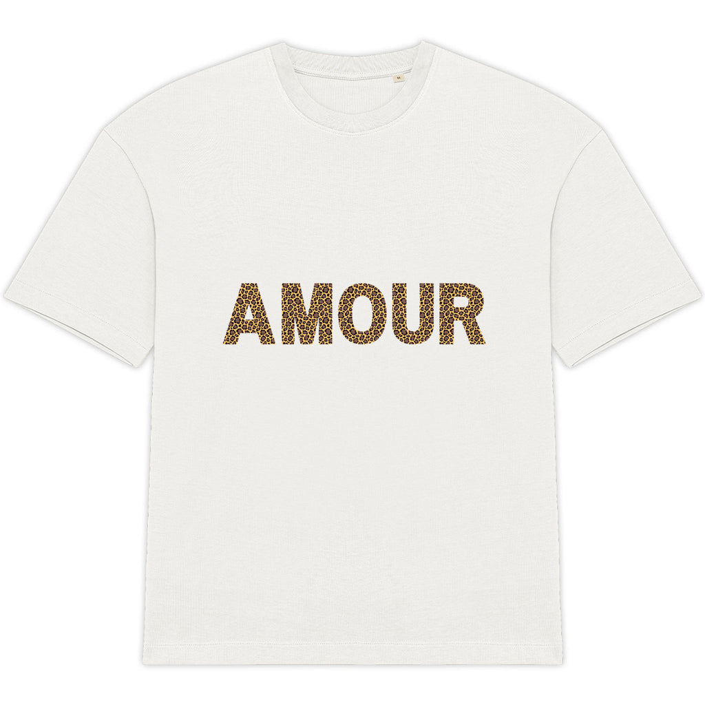 T-shirt Unisexe Oversized - AMOUR  - face_0