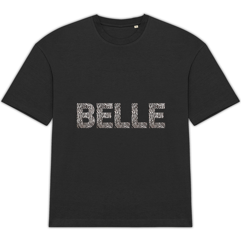 T-shirt Unisexe Oversized - BELLE  - face_0