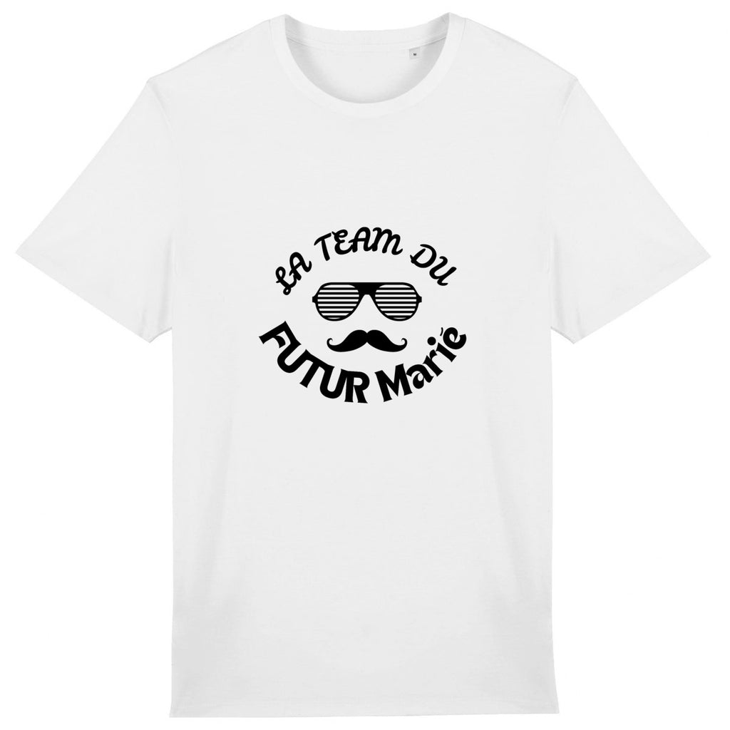 T-shirt léger - La team du futur marié - face_1