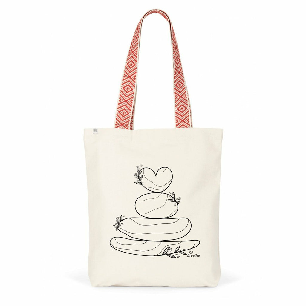 Totebag ethnique - Breathe - face_1