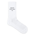 Chaussettes à personnaliser - face_1