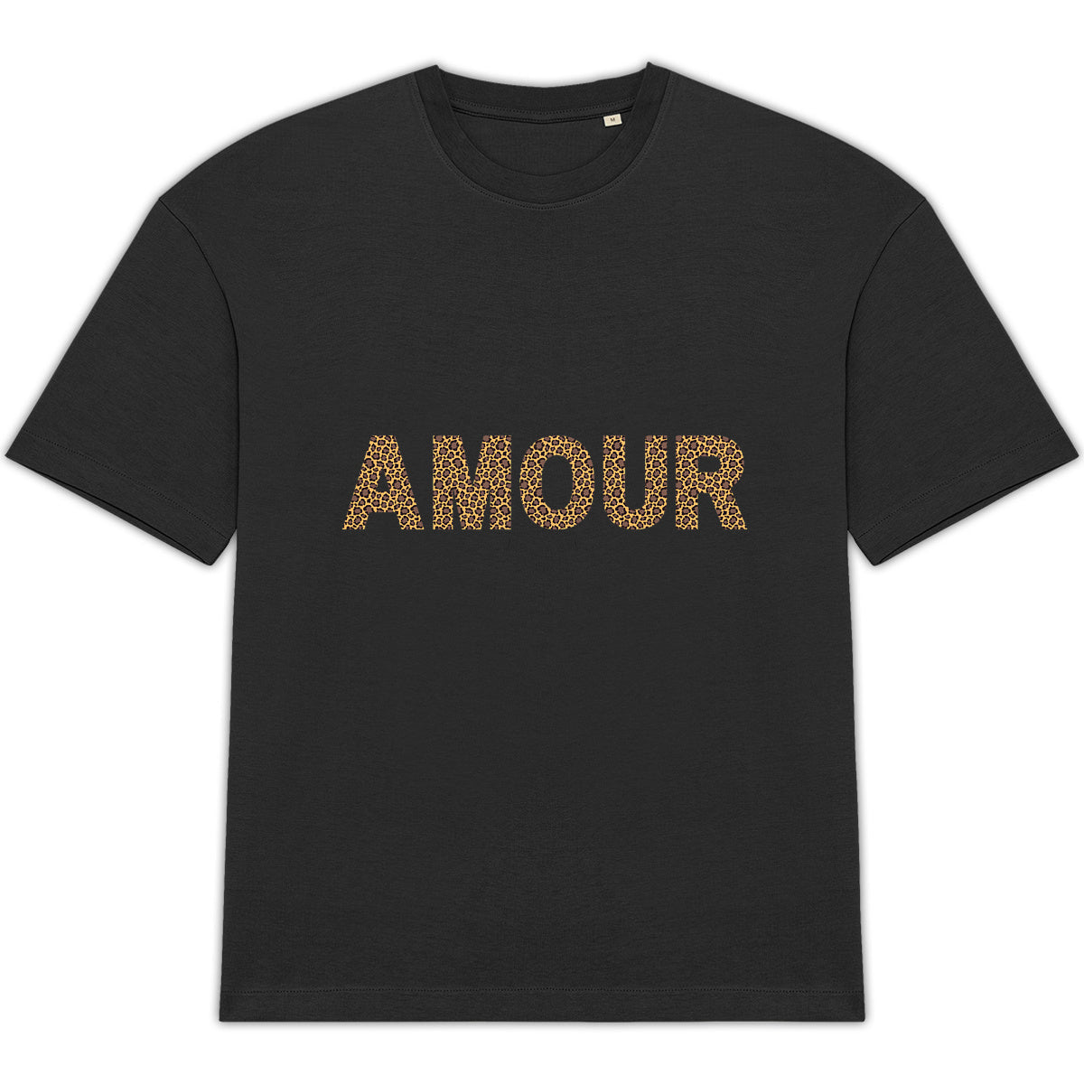 T-shirt Unisexe Oversized - AMOUR  - face_1