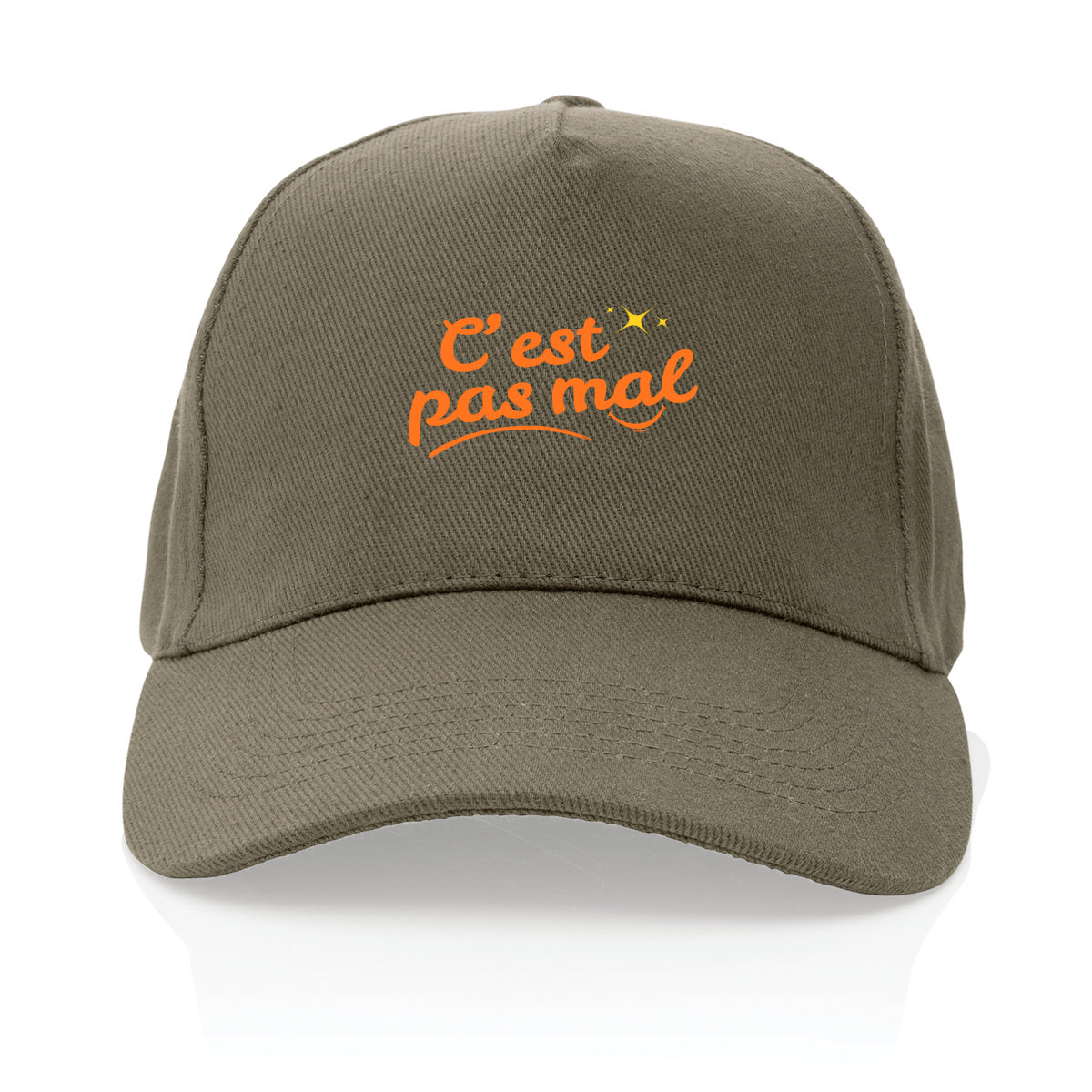 Casquette 100% recyclée C'est pas mal  - face_2