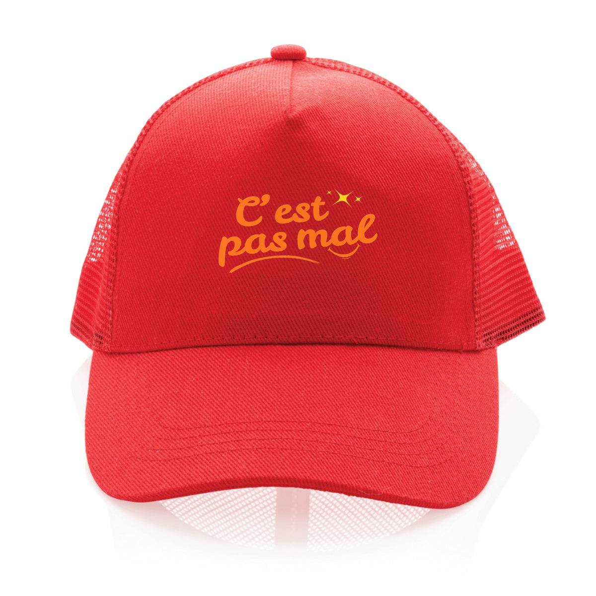 Casquette Trucker 100% recyclée C'est pas mal  - face_2