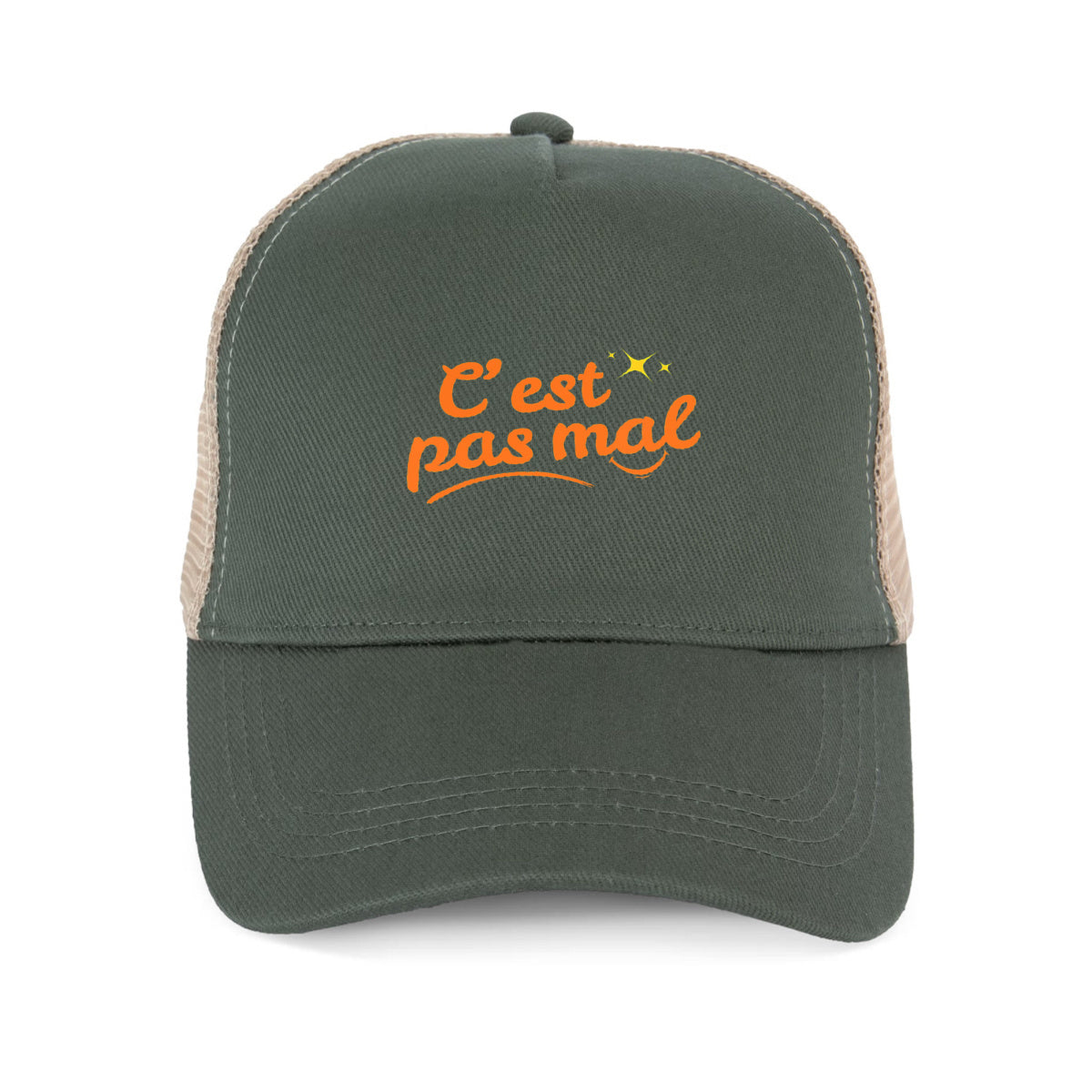Casquette Trucker écoresponsable - face_2