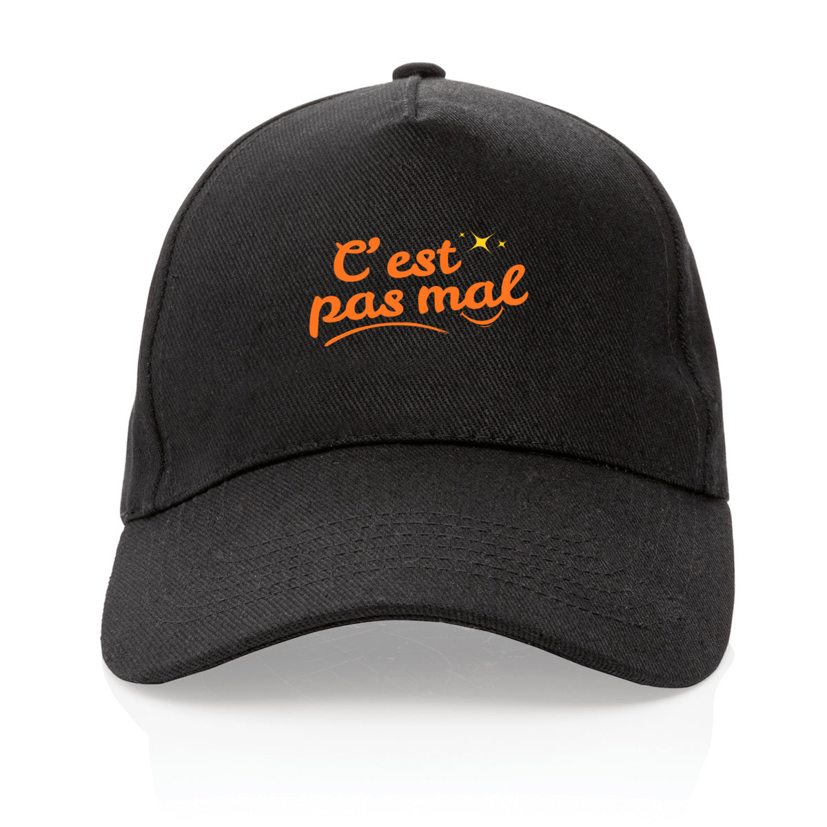 Casquette 100% recyclée C'est pas mal  - face_3