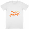 T-shirt Unisexe Classique C'est pas mal - face_blanc