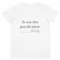 T-shirt Enfant léger - grande sœur - face_blanc