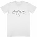 T-shirt Unisexe Classique - Avant le oui - face_blanc