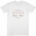 T-shirt Equipe Maman - face_blanc