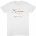 T-shirt Classique - Maman comblée - face_blanc