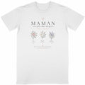T-shirt - Bouquet pour Maman  - face_blanc