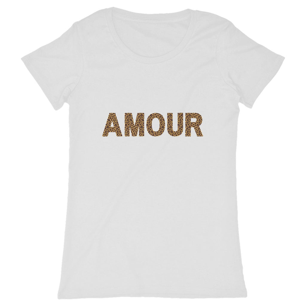 T-shirt Femme Classique - AMOUR - face_blanc