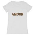 T-shirt Femme Classique - AMOUR - face_blanc