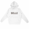 Sweat à capuche Léger - BELLE - face_blanc