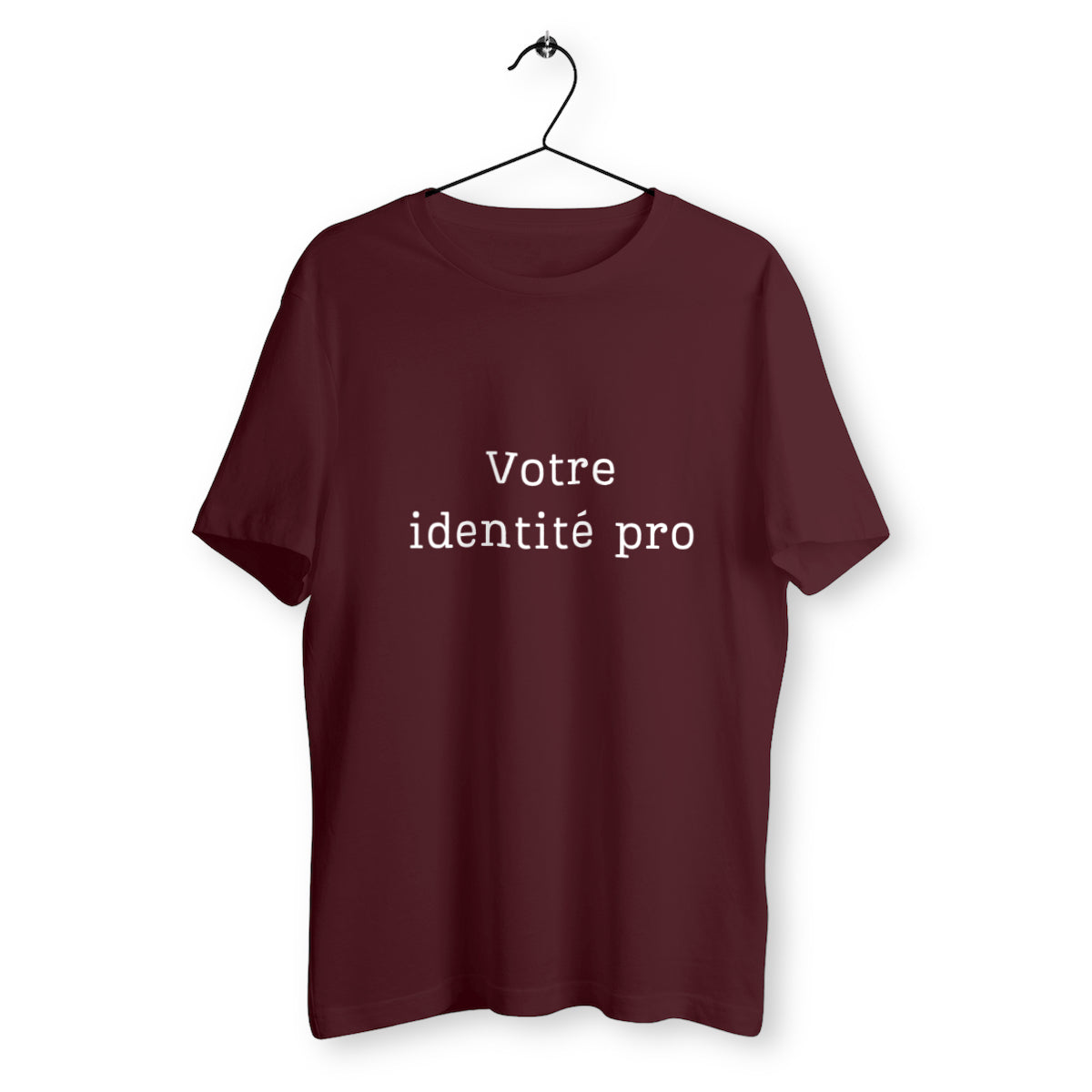 T-shirt Unisexe classique pour les pros - face_bordeaux