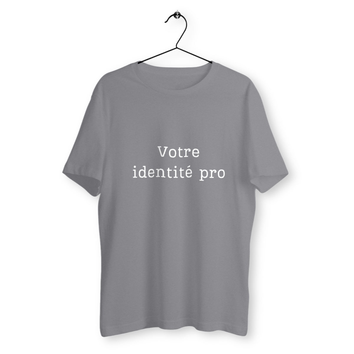 T-shirt Unisexe classique pour les pros - face_gris
