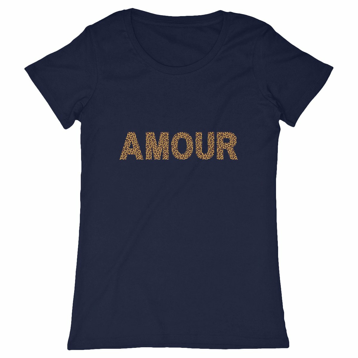 T-shirt Femme Classique - AMOUR - face_marine