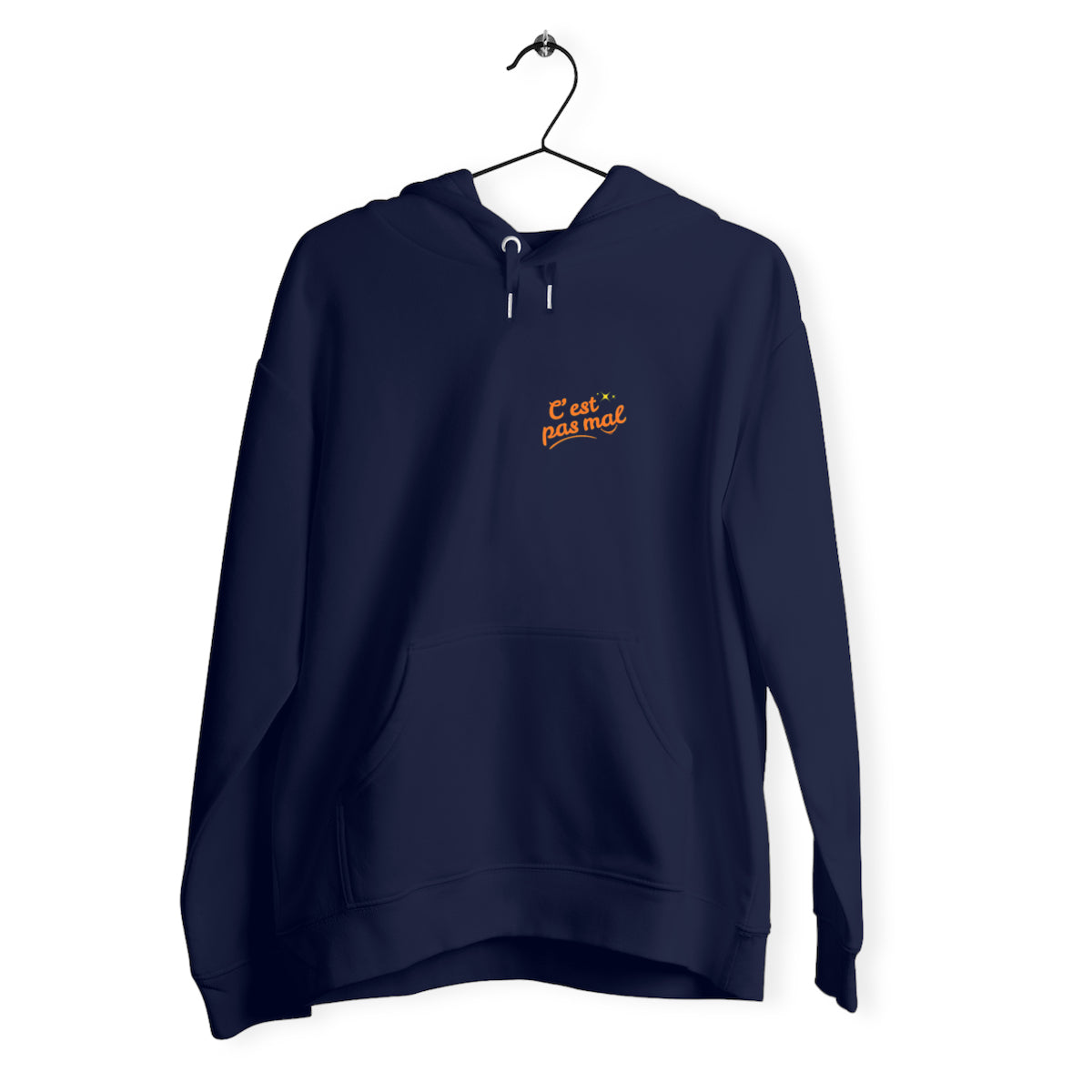 Sweat à capuche Epais Unisexe C'est pas mal - face_marine