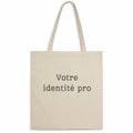 Totebag léger pour les pros - face_naturel
