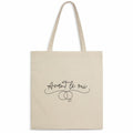 Totebag léger - Avant le oui  - face_naturel