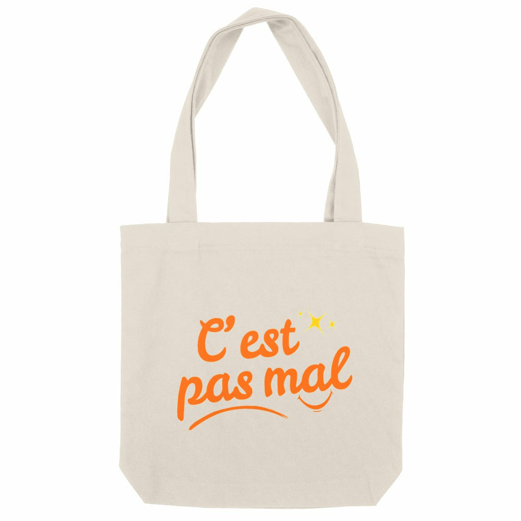 Totebag épais C'est pas mal - face_naturel