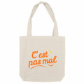 Totebag épais C'est pas mal - face_naturel