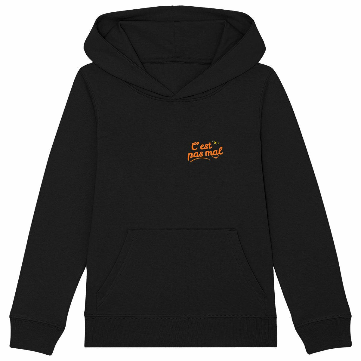 Sweat à capuche Epais Enfant C'est pas mal - face_noir