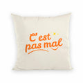 Coussin C'est pas mal - recto_naturel